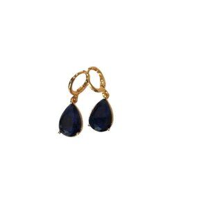 3-Piece Jewelry Set – Earrings, Bracelet, and Mala Necklace with Black Stone
